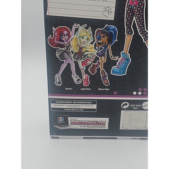 Mattel Monster High Dance Class Howleen Wolf Doll New in Box - Picture 8 of 15